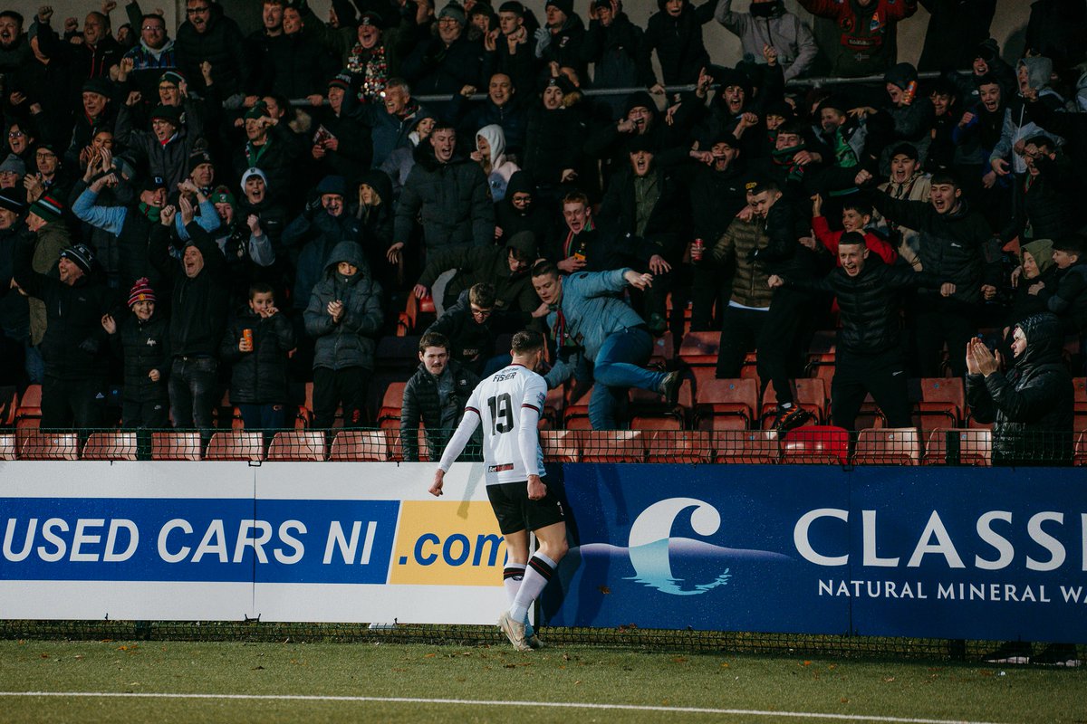 Glentoran FC tweet media