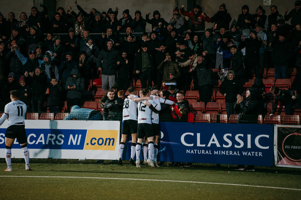 Glentoran FC tweet media