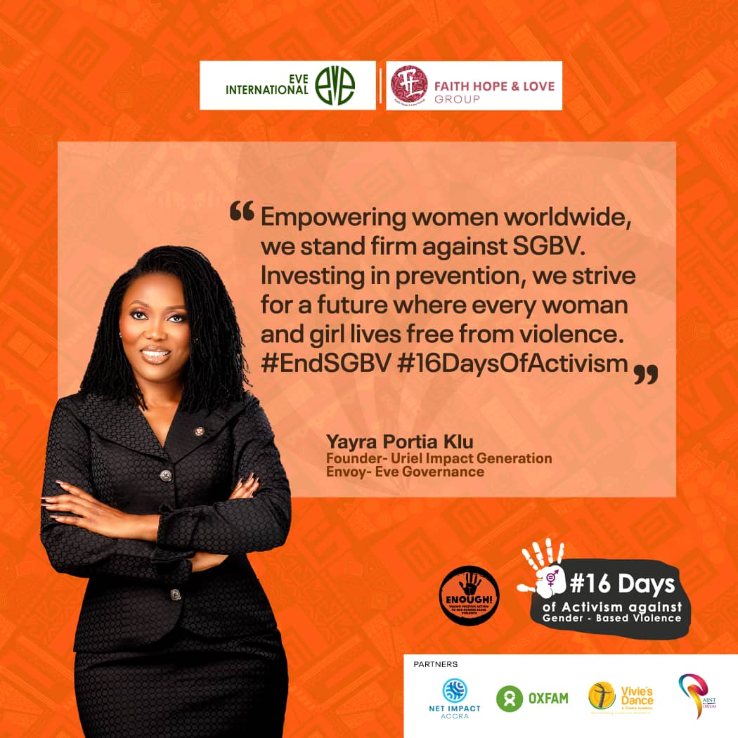 Our advocacy and activism against SGBV continues till our society is finally rid of this canker. While we look forward to an SGBV-free future, we unite to educate, reform behaviour and create safe spaces for victims. Join the cause! #16daysofactivism #BreakTheSilence #SGBV
