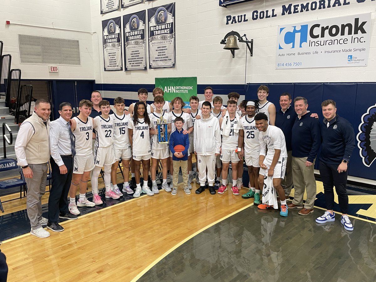 mcdathletics's tweet photo. CHAMPS 🏆

@mcdbasketball wins 57-46 over Benedictine (OH) to claim the 2023 @MarshTip championship! 

Tyler Grove - 27 points (Tournament MVP)
Kamden Kramer - 8 points (All-Tournament Team)
Andrew Mitchell - 9 points

🏀: https://t.co/H46N0yAGfv

#GoTrojans https://t.co/WZNJFNSJno