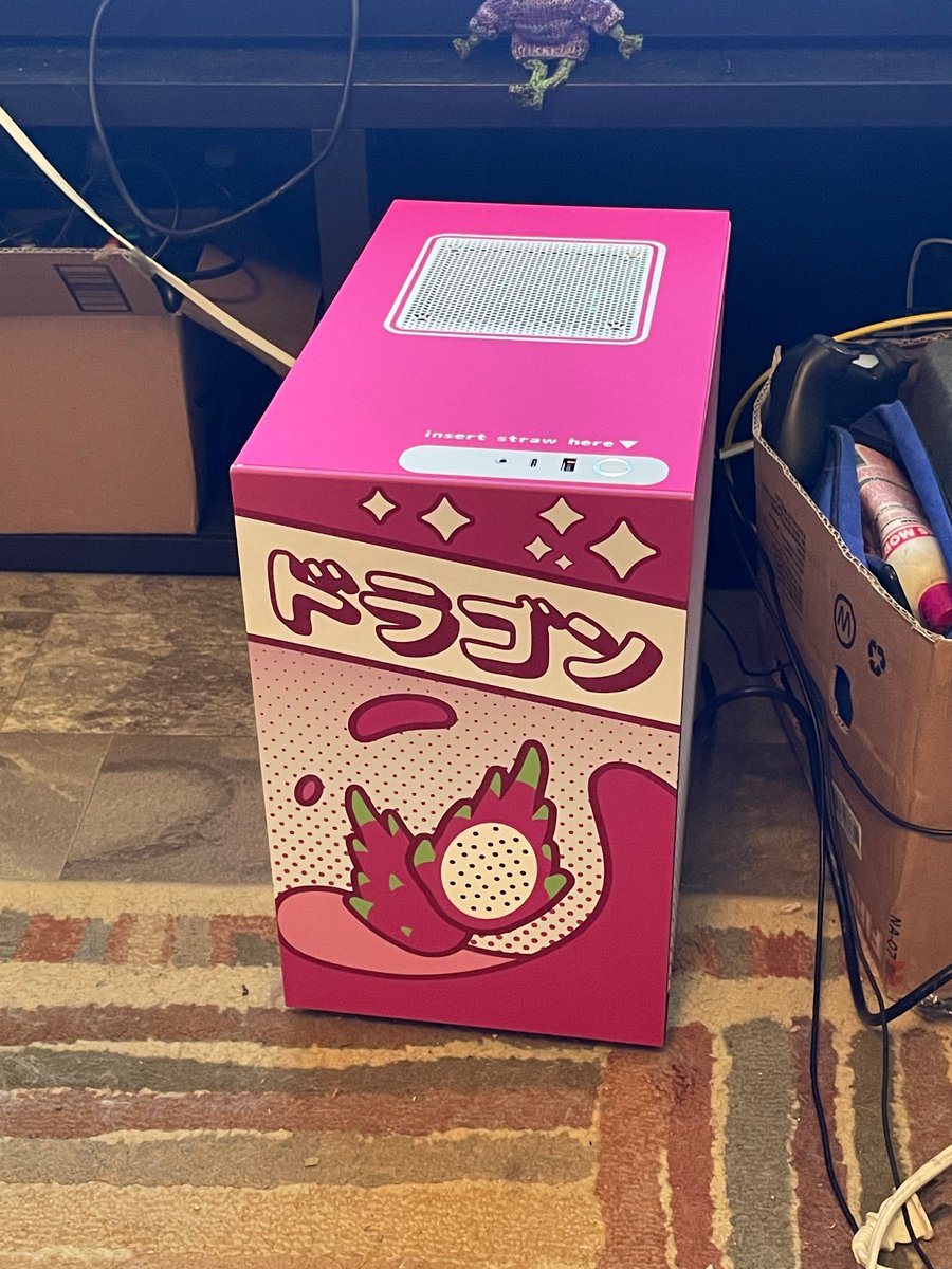 kala852's tweet photo. @IronsidePC after 2 hours of struggling to get my drives in (100% a me problem!!) we’re in business!! It’s so cute and I can finally run Starfield at ultra 4K 🥰 https://t.co/QXBn5inEik