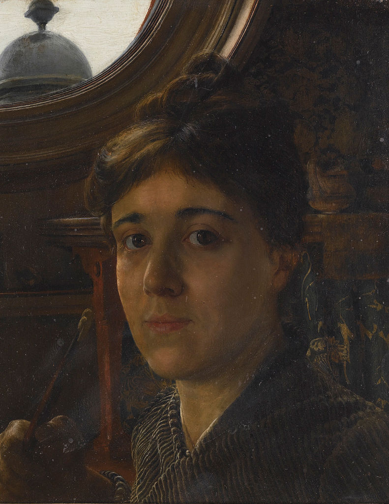 Autorretrato/Selfie

Anna Alma-Tadema
c. 1900