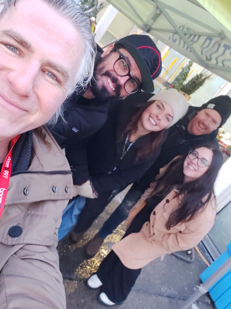 Dylan Black (@dylanblackradio) on Twitter photo RT! There's still time to join us! Until 5pm! College Square Loblaws <a href="/LoblawsON/">Loblaws</a> with <a href="/boomottawa/">boom 99.7</a>! To support the <a href="/OttawaFoodBank/">Ottawa Food Bank (Inactive)</a>!
What a team! <a href="/daynabreezy/">Dayna B</a> <a href="/tonystarkradio/">tonystarkradio</a> <a href="/reidallyboutit/">Ally</a> <a href="/BigredRyan01/">Ryan</a> <a href="/kayceeradio/">Kayla Choules</a> (not pictured) ❤ #Ottawa #Christmas #love 😃 <a href="/JumpOttawa/">JUMP! 106.9</a> RT! There's still time to join us! Until 5pm! College Square Loblaws <a href="/LoblawsON/">Loblaws</a> with <a href="/boomottawa/">boom 99.7</a>! To support the <a href="/OttawaFoodBank/">Ottawa Food Bank (Inactive)</a>!
What a team! <a href="/daynabreezy/">Dayna B</a> <a href="/tonystarkradio/">tonystarkradio</a> <a href="/reidallyboutit/">Ally</a> <a href="/BigredRyan01/">Ryan</a> <a href="/kayceeradio/">Kayla Choules</a> (not pictured) ❤ #Ottawa #Christmas #love 😃 <a href="/JumpOttawa/">JUMP! 106.9</a>