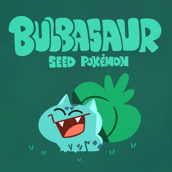 「bulbasaur」Fan Art(Latest｜RT&Fav:50)
