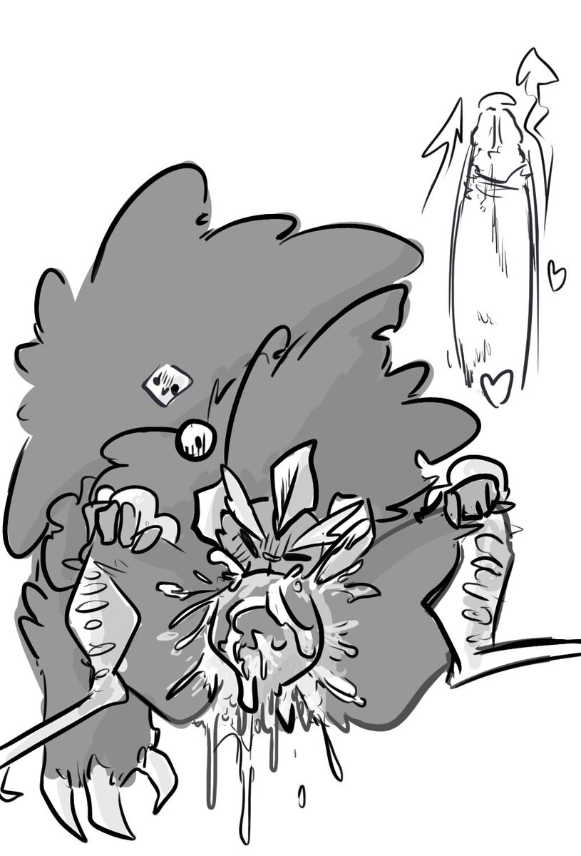 Gol_Lurking's tweet photo. GLURGCK-SCHLURPH-GLURGHK-SCHLURP-MMMHPGCKstuds-GLACK-SCHLURP-BLARGCK-SCHLLUUURBP-GHMPH!!!

Poor bun is being given the works by that territorial birb alien. @Solar_Gush.

Gonna be smiling with those pubes stuck in his teeth for weeks! https://t.co/fwFQkGXS1m