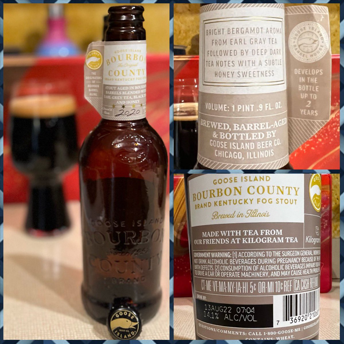 Happy #Stouturday! @GooseIsland - BCB Kentucky Fog Stout (2020) @badhopper @BigChiefSpyBoy @RealBMaxwell @Polish_Beer @RobFromInternet @BarrelBourbon @zappafaye @hoppytweets @ephoustonbill @JohanBBT @JonMontag @RJellyman @ManvsAle @XeroMark @mtravis63 @amethyst_heels @keefmullin