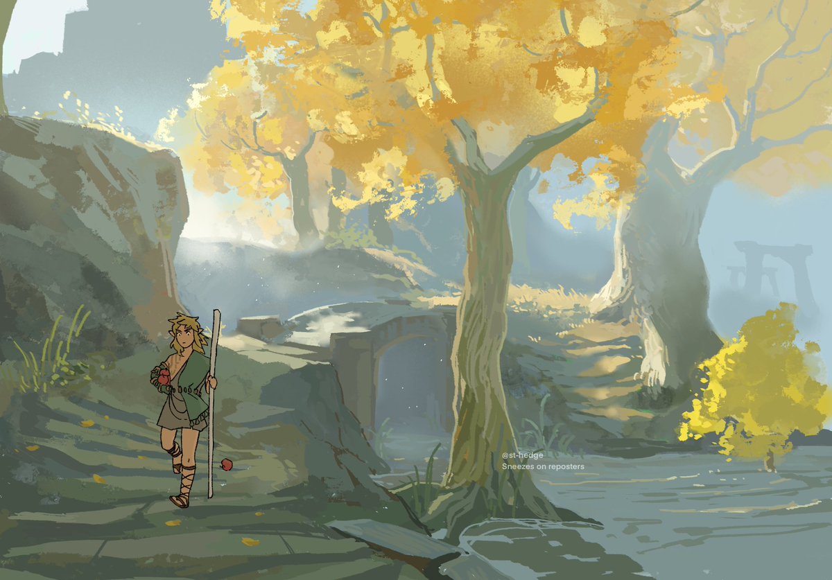 This is how I’ve been processing my denial about a 2d loz movie haha (crying)