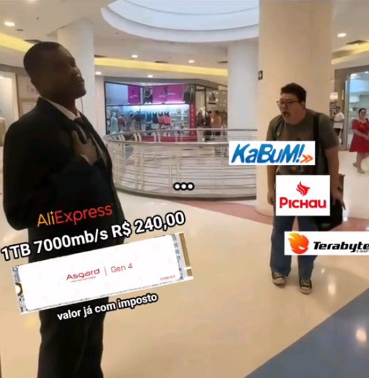 promoalien's tweet image. Aliexpress nao da moral para essa xentalha

#fazol #controleemocional #kabum