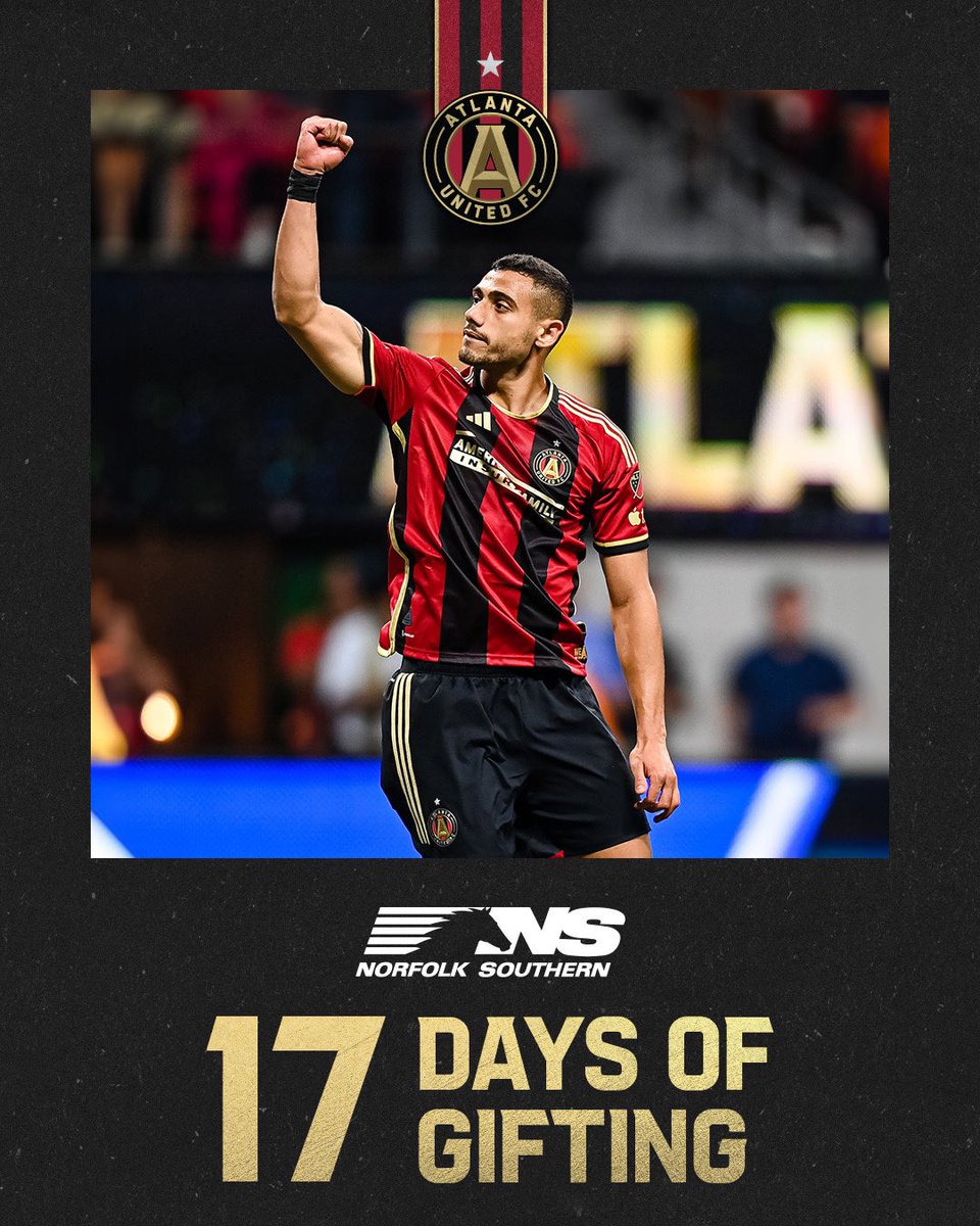 Atlanta United FC (@atlutd) on Twitter photo Day 9 - GG Bday Edition โก๏ธ
Like, RT and reply with how many goals Giorgos scored in 2023 for your chance to win his signed 17s' Kit! ๐ดโซ๏ธ Day 9 - GG Bday Edition โก๏ธ
Like, RT and reply with how many goals Giorgos scored in 2023 for your chance to win his signed 17s' Kit! ๐ดโซ๏ธ