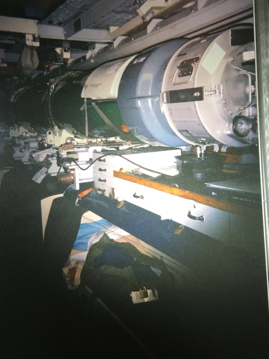 Sub Saturday. That's a Mk-48 heavyweight Anti-ship torpedo on the top, and my bunk on the bottom. #SubSaturday
