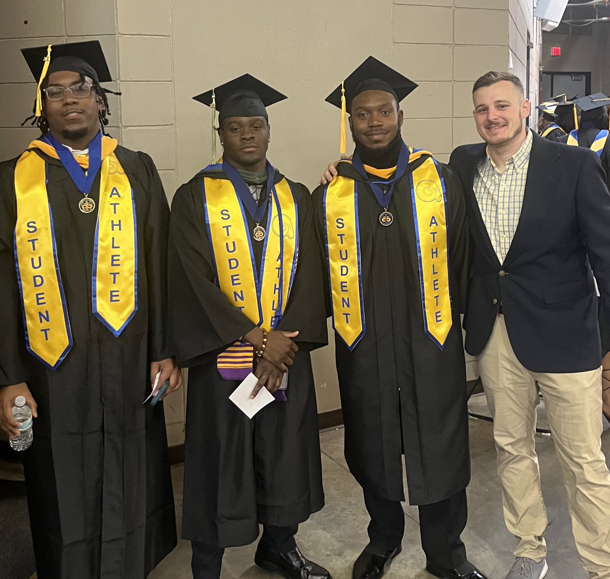 Proud  of these Men! Great players and better people! It’s bigger than football! <a href="/IamEppp/">EP👾</a> <a href="/ChaseWelch56/">Chase ™️</a>  @AjH__ #WeDoItAll