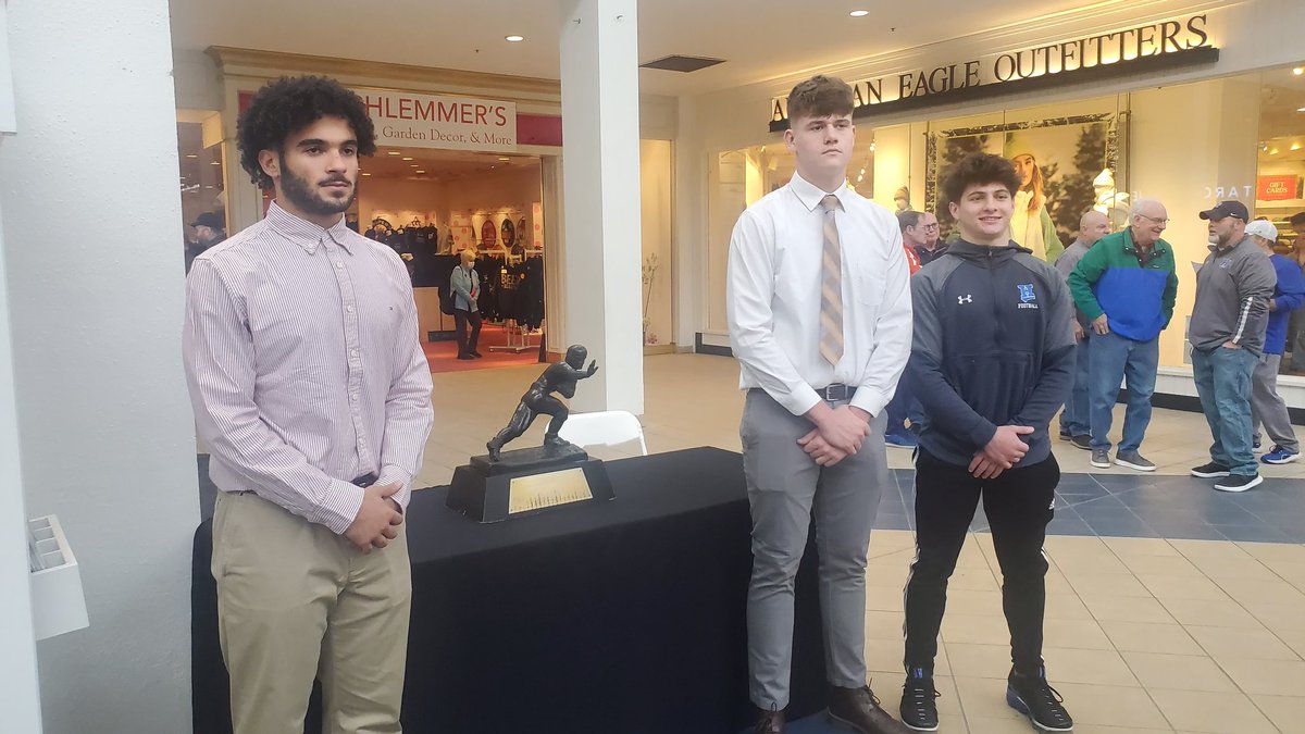 Congratulations to the 2023 Ernie Davis Award nominees: <a href="/HhdsSchools/">Horseheads Schools</a> Bradock Salisbury, <a href="/ECSD_Athletics/">Express Athletics</a> Evan Garvin and Edison's Bryce Guinnip. Will be awarded this Thursday. More tonight with <a href="/NickKetter_TV/">Nick Ketter</a>! <a href="/HHSRaidersFB/">Horseheads Blue Raiders Football</a>