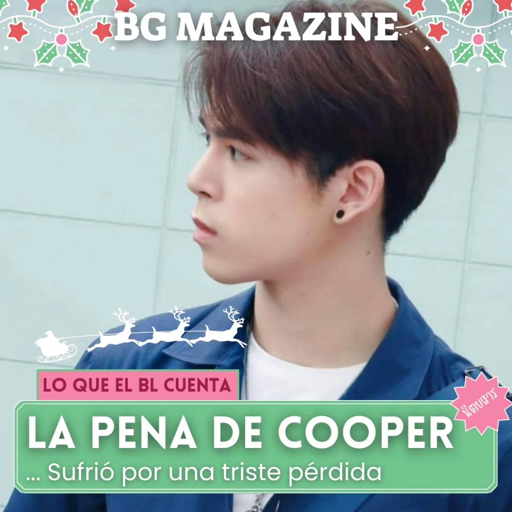 BGmagazine_'s tweet photo. #CooperPatpasit, intérprete de #Bohn en "#MyEngineer", tuvo que despedir a su abuelita hace un par de días.

El actor publicó la triste noticia en ig, donde algunos compañeros de trabajo le dieron ánimo. Uno de ellos fue #PoyKritsanapong , su coprotagonista en My Engineer. https://t.co/CXQPo4fpLI