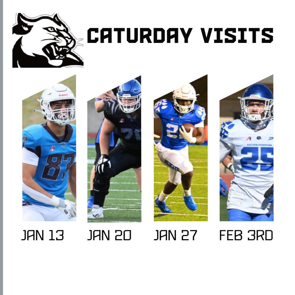 Caturdays are coming up don’t miss out schedule visit today‼️ #BlueCollar #GoWild
