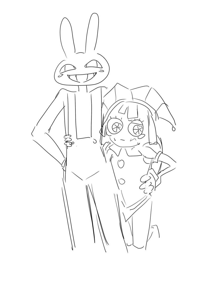 Chanwill410's tweet image. 친구가 그려달래서 그림
잭스폼니 ?