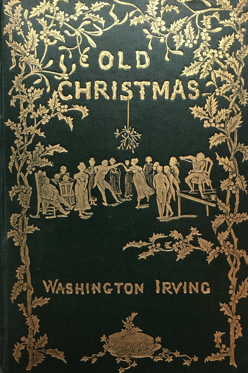 KayeBarrie's tweet photo. “Christmas is still a period of delightful excitement in England…the preparations making on every side for the social board that is again to passing and repassing, those tokens of regard, &amp; quickened of kind feelings.” #adventcalendar #christmasbooks #washingtonirving https://t.co/P7ClGQPIAa