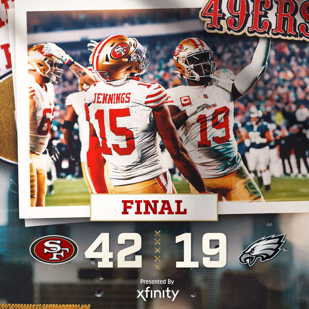kareemslick's tweet photo. @sethjoyner @LaneJohnson65 Go Niners ππππ₯@49ers #FTTB #49ers #Niners #IGYB #SFvsPHI #CryEaglesCry #NinerGang #sethJoyner #Eagles #NFL #SanFrancisco49ers https://t.co/p8sZgpilx1