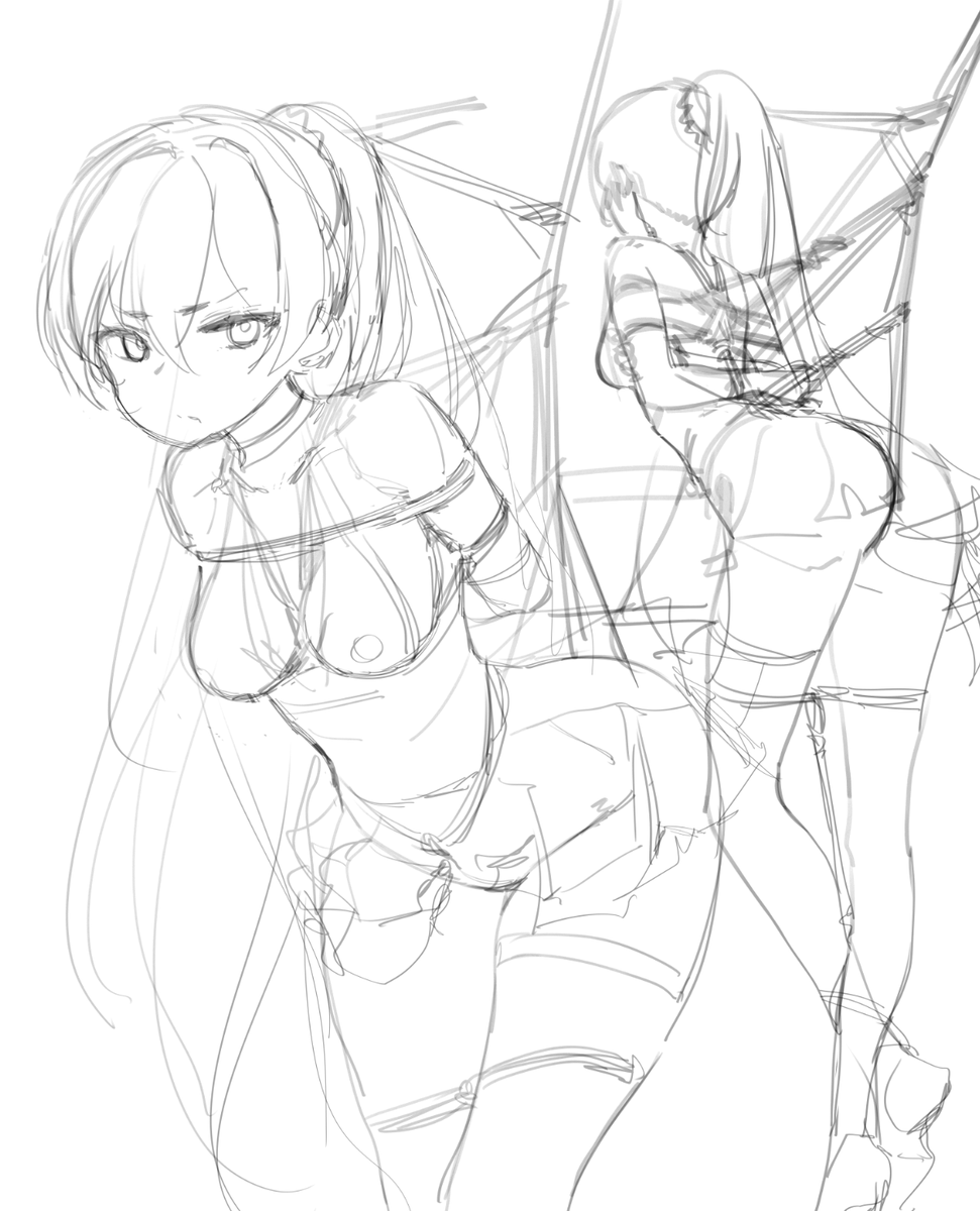 I'm offering simple sketches of this quality for $30. You can request them via e-mail or DM. If you like the result you can ask for me to turn it into a full drawing. In that case the initial $30 will then be taken off the full price.
djrtoddl@Gmail.com