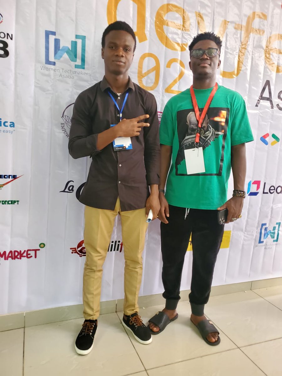 Frutfl's tweet photo. I had the opportunity to meet @Dominus_Kelvin at  @GdgAsaba 
#DevfestAsaba23 #GDGAsaba https://t.co/3V4Qik1uTB