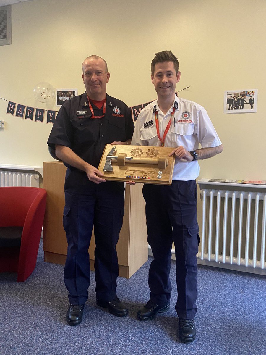 MBall72's tweet image. My last day working for Lancashire Fire and Rescue. It’s been a very humbling day with so many people saying such nice things. I can only say thank you to you all, you have made 30 years fly by  and so enjoyable.