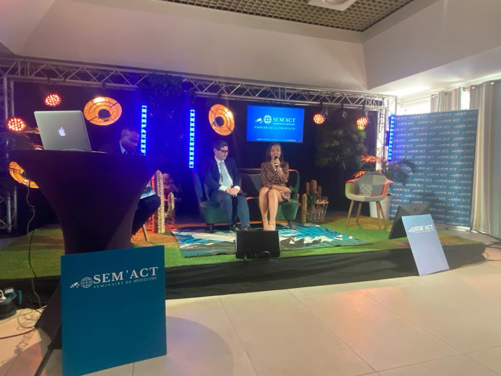 Excellente session ce matin de SEMACT: grande qualité des interventions. Le CaP en Guadeloupe un pbm de santé public. Un objectif : mieux traiter les patients dans leur particularités biologiques également.@LBrureau @drcmassard @Helissey4 @GPloussard