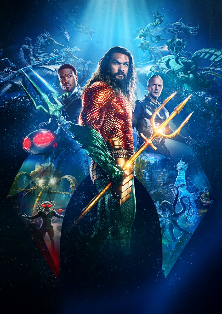 TextlessPoster's tweet photo. 😍ENJOY THE QUALITY😍 FIRST TIME TEXTLESS 😍
Here is Textless International Poster for #AquamanAndTheLostKingdom
Details: OFFICIAL KEY ART | 4K UHD 2899x4096
#Aquaman #DCU #JasonMomoa #PatrickWilson #YahyaAbdulMateen #KingOrm #BlackManta https://t.co/ksIpjsxaAY