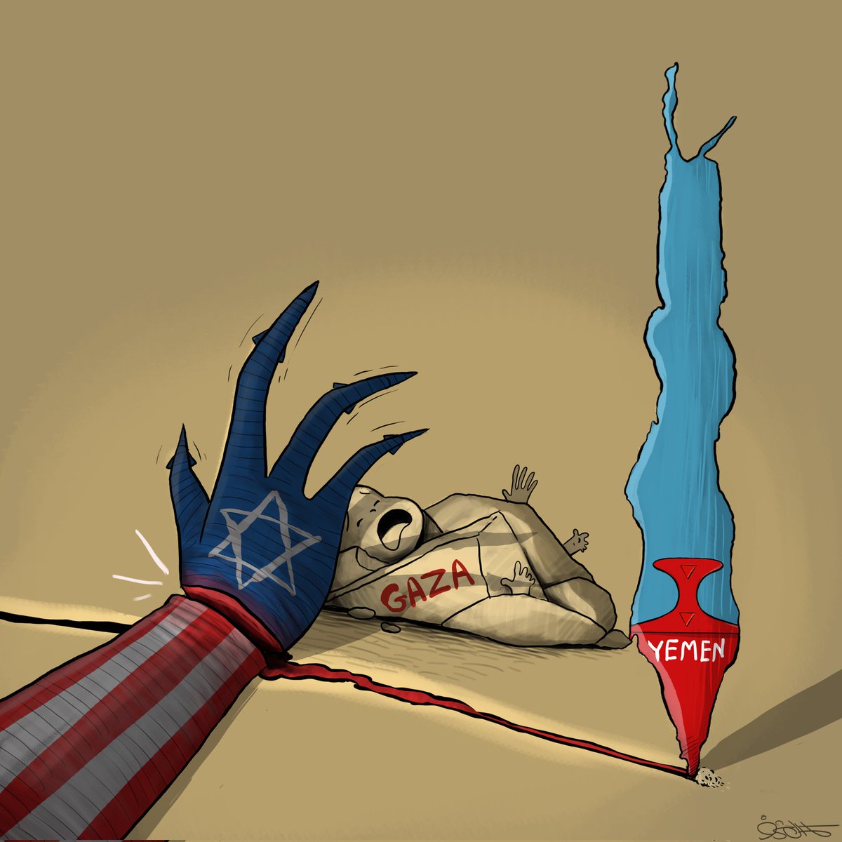 Mizgol's tweet photo. Yemen Will Cut Off Your Hands!🇾🇪🇵🇸🔥 https://t.co/6IEoPdrSOM