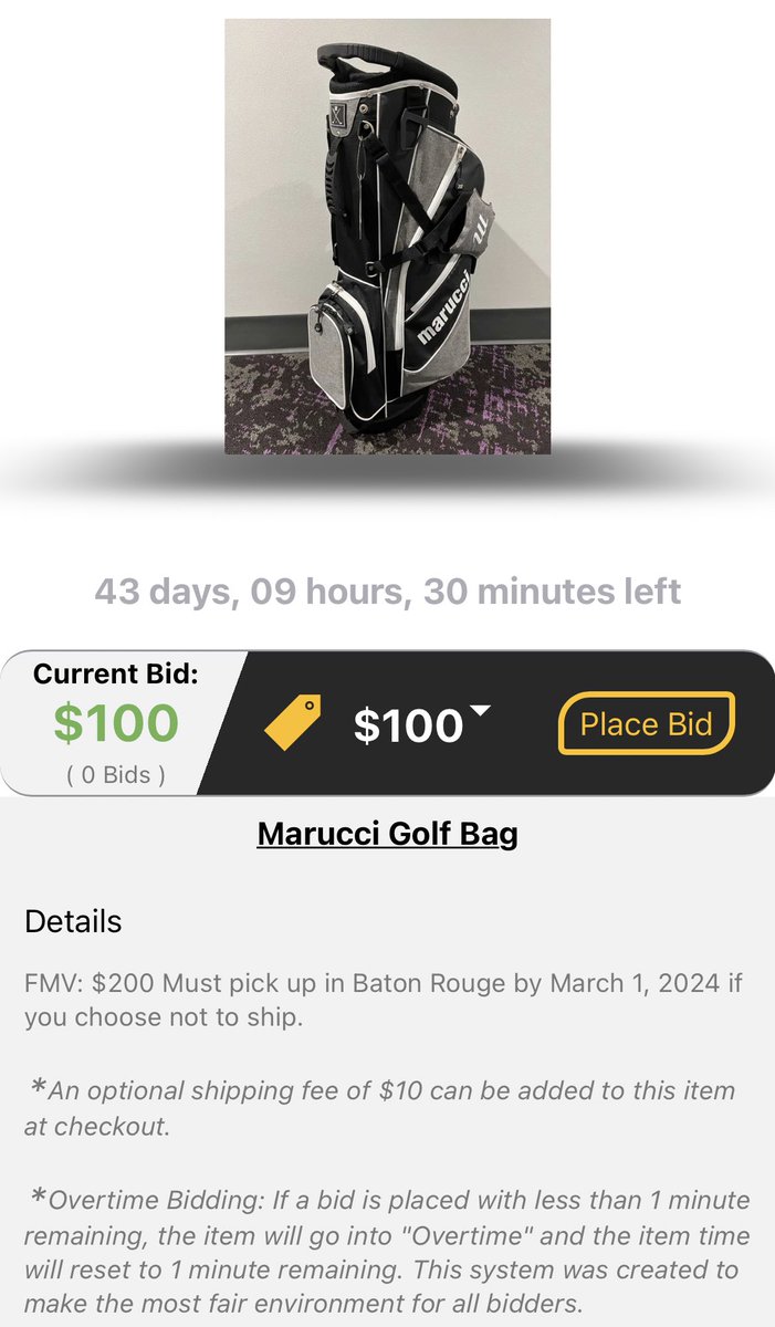JamieKocherHall's tweet photo. The @LSUbaseball First Pitch Banquet is sold out, but you can support the team by bidding on auction items and experiences now through January 21! #LSUFirstPitch 🐯⚾️💜
Visit https://t.co/8Wt5f9qwtm or download the free @LiveSource app! https://t.co/8Qd00oGHOL