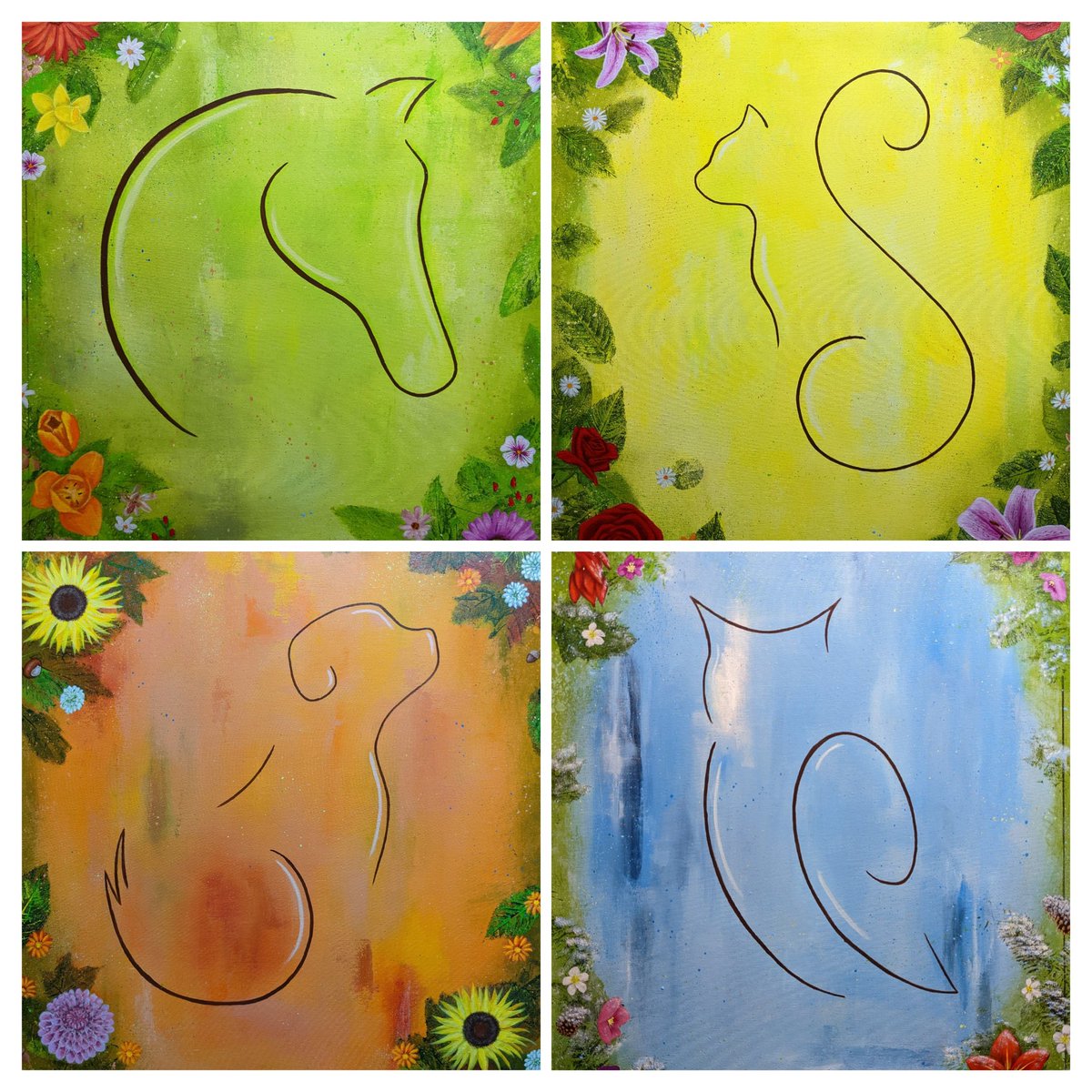 Line Art Seasons
#art #artworks #lineart #acrylicpainting #painters #seasons