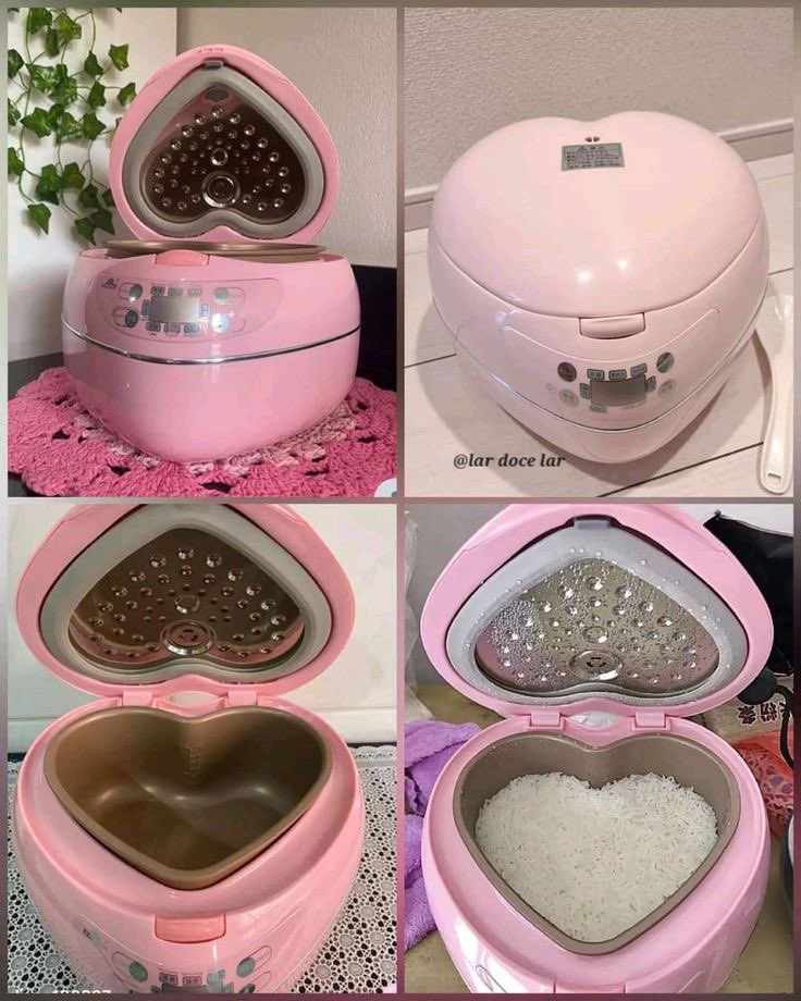 ْ on X: heart-shaped rice cooker  / X