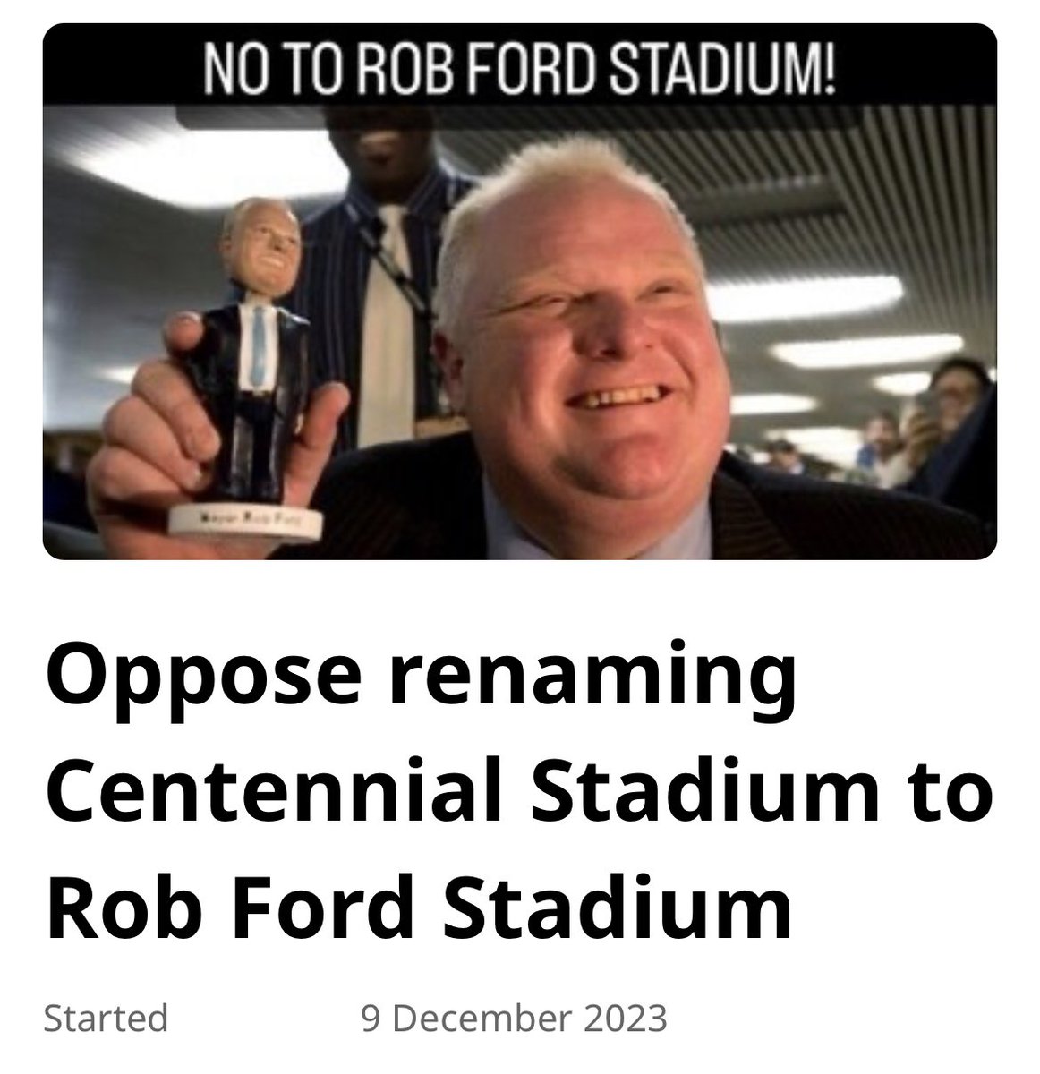 A petition has been started to oppose the renaming of Centennial Stadium

change.org/p/oppose-renam…