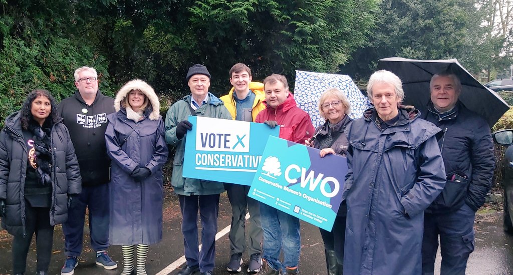 Coventry Conservatives have again been very active - Today delivering Andy Street @andy4wm surveys and newsletters. Thank goodness the weather 'behaved' alright in the end.