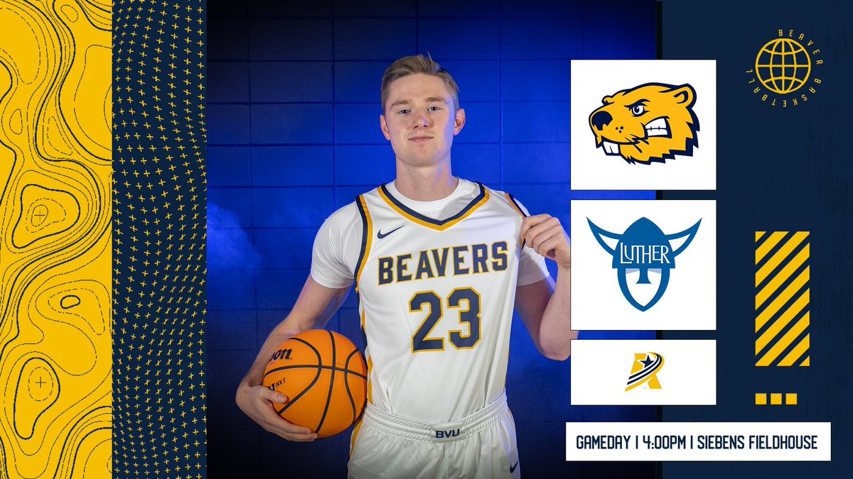GAMEDAY! 

The Beavers take on Luther for the final conference home game of 2023. #BeaversBuild #d3hoops 

📺: team1sports.com/buenavista/

📊: bvuathletics.com/sidearmstats/m…