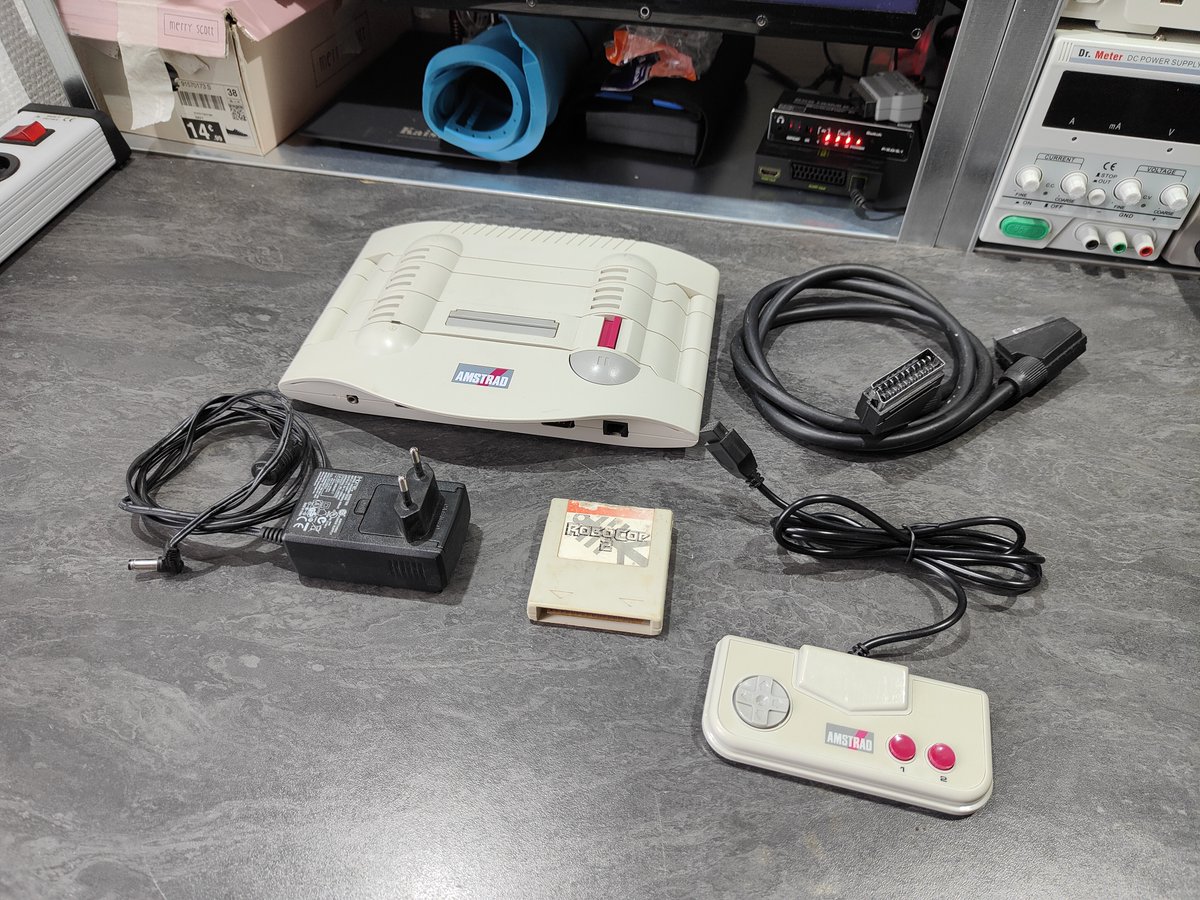 CabriDIY's tweet image. Je mets en vente cette Amstrad GX4000 avec une manette, les câbles et le jeu Robocop 2. Elle a été révisée et est 100% fonctionnelle 👌

Prix 125€ sur Leboncoin

leboncoin.fr/consoles/24604…

RT apprécié 😊
