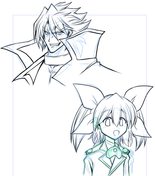 線の強弱つけるのって難しいなーと思い意識的に強弱付けよう思うがただ太いだけになっちゃうから重ね書きしたほうがいいんだろうな… 