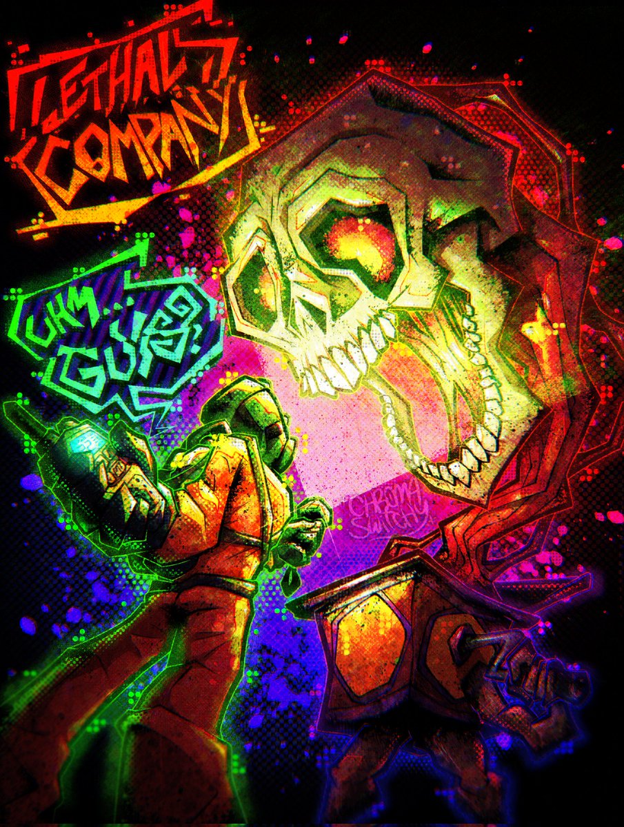 chroma_switchy's tweet photo. Jester #LethalCompany #lethalcompanyfanart https://t.co/KobLYeFZql