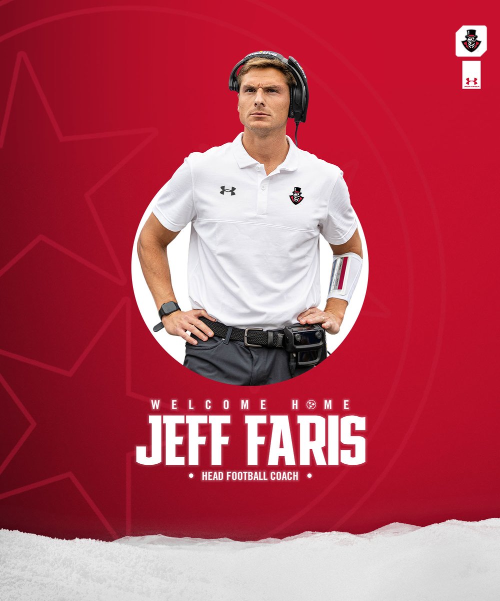 Austin Peay Governors (@letsgopeay) on Twitter photo 𝗪𝗲𝗹𝗰𝗼𝗺𝗲 𝗵𝗼𝗺𝗲, 𝗝𝗲𝗳𝗳 𝗙𝗮𝗿𝗶𝘀! 🎩🏈
Join us in welcoming @JeffFaris as Austin Peay's 22nd head football coach!
🗞️ --> bit.ly/FarrisAPSU
<a href="/GovsFB/">Austin Peay Football</a> | #LetsGoPeay 𝗪𝗲𝗹𝗰𝗼𝗺𝗲 𝗵𝗼𝗺𝗲, 𝗝𝗲𝗳𝗳 𝗙𝗮𝗿𝗶𝘀! 🎩🏈
Join us in welcoming @JeffFaris as Austin Peay's 22nd head football coach!
🗞️ --> bit.ly/FarrisAPSU
<a href="/GovsFB/">Austin Peay Football</a> | #LetsGoPeay