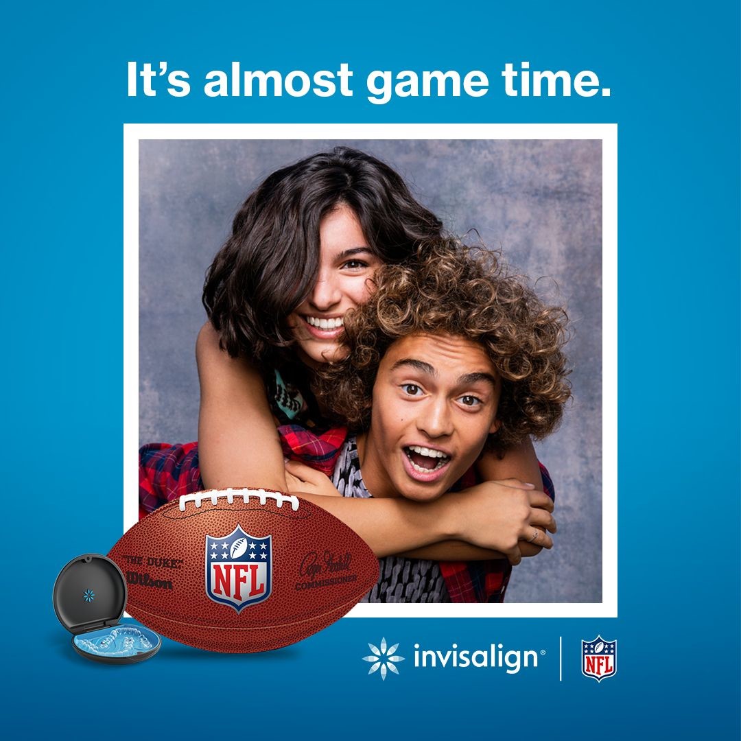 On the field or off, Invisalign helps us keep our smiles as sharp as our moves. #InvisalignChampionSmiles.To make an appointment, call or text our office at (850) 659-7599 #braces #clearbraces #invisalign #teethstraightening #orthodontist #niceville #fortwaltonbeach