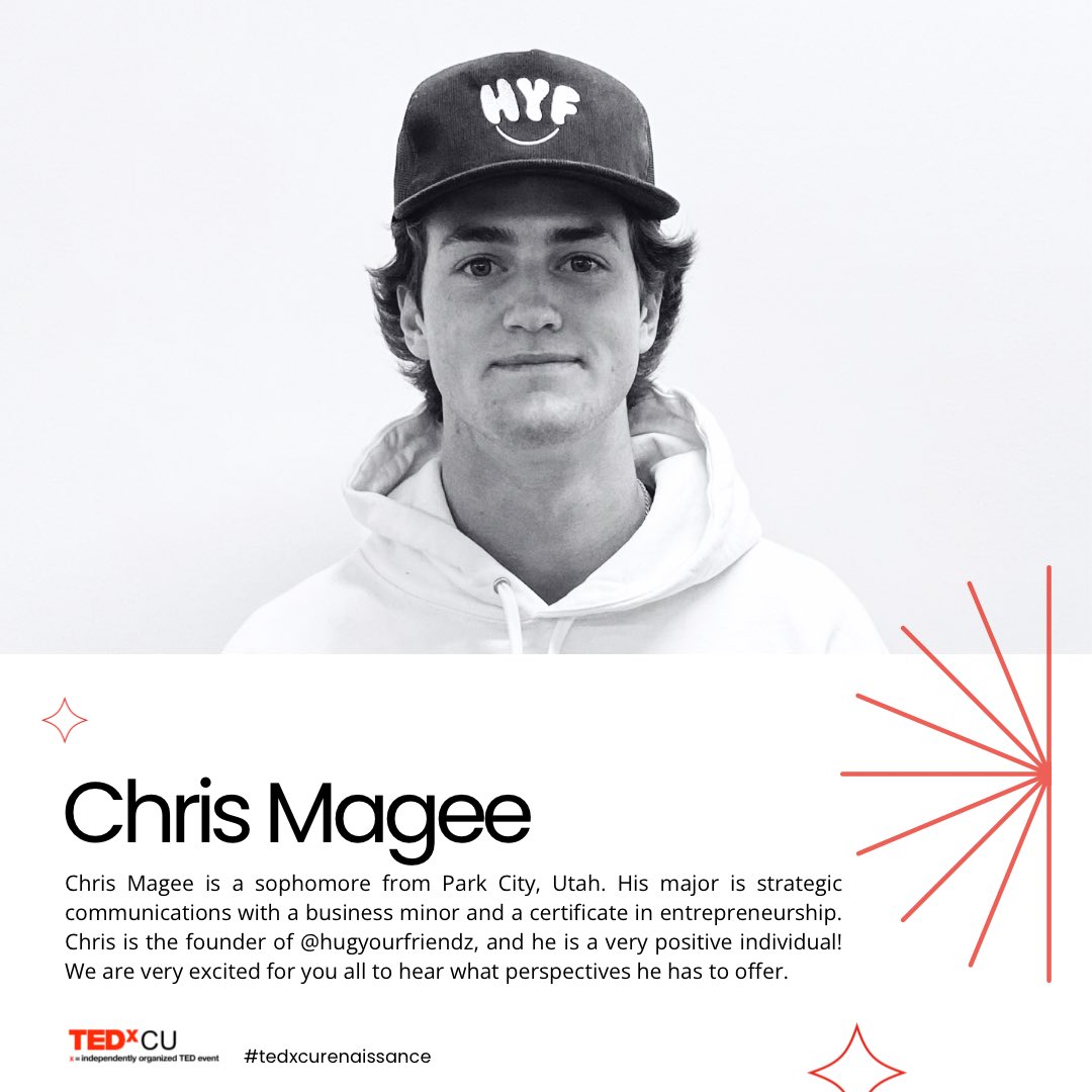 🚀 Get ready for an exhilarating ride into the future with Chris Magee, our TEDxCU Boulder 'Renaissance' speaker! Join Chris as he navigates the frontiers of innovation, offering a glimpse into the transformative power of cutting-edge technologies.