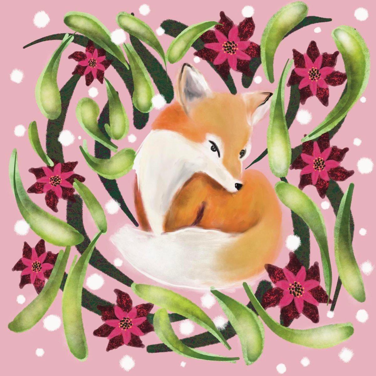 Our Gorgeous Winter Fox 🦊🎄

#illuillustrates #illustraillustrates tes