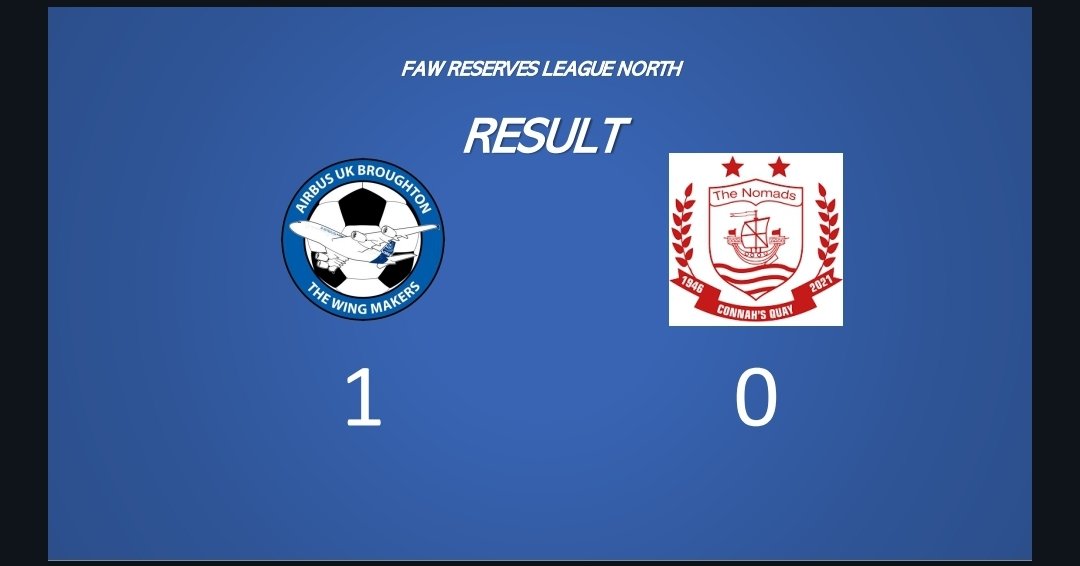 A Rob Jones goal secured the points today against <a href="/the_nomads/">Connah's Quay Nomads FC</a> in FAW Reserves league fixture.