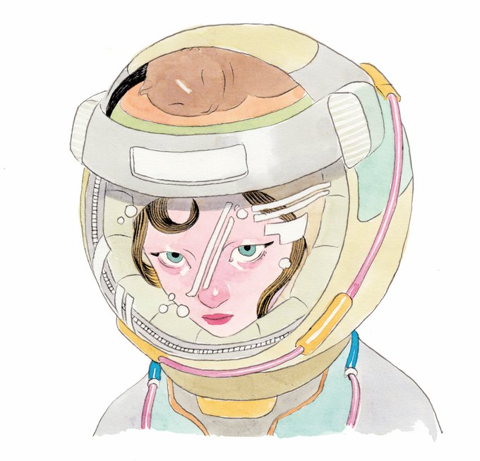 「女の子 宇宙飛行士」のTwitter画像/イラスト(新着)