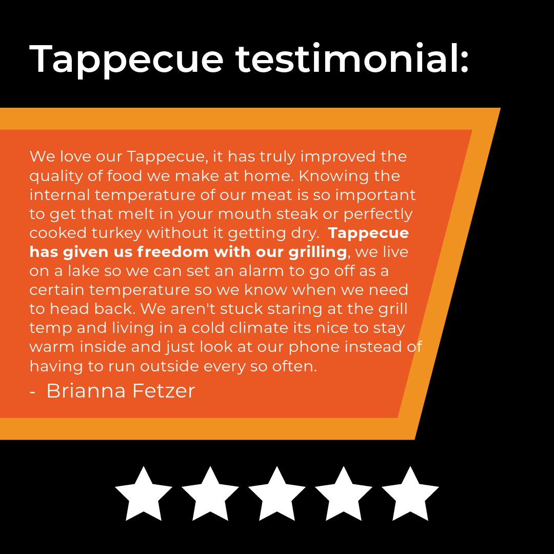 tappecue's tweet photo. From lakeside grilling to mouthwatering steaks, Brianna Fetzer knows the secret to perfect cooking is #Tappecue! Share your #PerfectGrill story and inspire fellow foodies! 🌟 #GrillingGoals #SmartCooking https://t.co/SU8jZarrmh