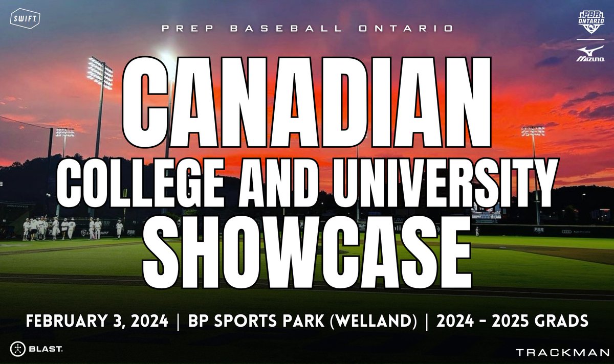 🇨🇦𝐂𝐀𝐍𝐀𝐃𝐈𝐀𝐍 𝐂𝐎𝐋𝐋𝐄𝐆𝐄 & 𝐔𝐍𝐈𝐕𝐄𝐑𝐒𝐈𝐓𝐘 𝐒𝐇𝐎𝐖𝐂𝐀𝐒𝐄🇨🇦 Players looking to stay in 🇨🇦 to play at the next level, this one's for you‼️ 🗓️ February 3, 2024 📍 BP Sports Park 🎓 2024 - 2025 Grads 💻 TrackMan/Swift/Blast Register today➡️ loom.ly/TC_KGY8