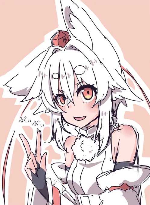 #今年一番伸びた絵を貼る このもみじちゃんっぽい