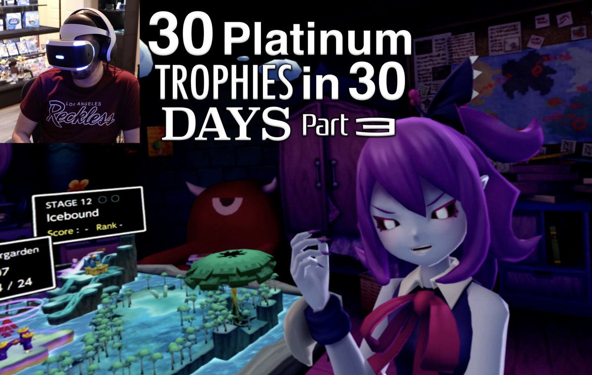 30 Platinum Trophies in 30 Days Part 3 is now live! This might be my favorite thing I've put together. Hope you all enjoy this one: youtu.be/amxzQDEh-DU