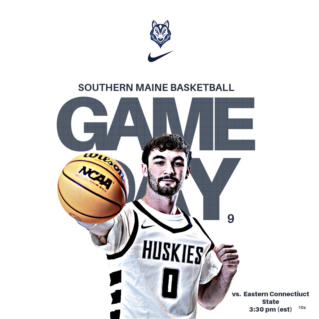 🚨Game Day🚨
🏀 Eastern Conn. @ USM
📍 Gorham, ME | Hill Gym
⌚️ 3:30 pm (est)
#attitude #10x #pullthesled