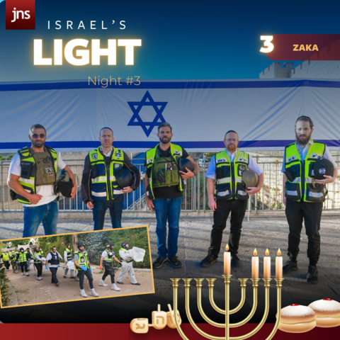 JNS_org's tweet image. 🕎 Amid unspeakable horror, volunteers of the ZAKA rescue organization work day and night to preserve the dignity and honor of those who died simply because they were Jewish.

#HappyChanukah!

📷 @zakaHQ