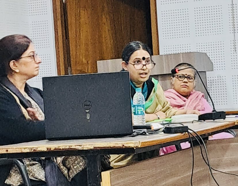 Today at JU-WS. Discussed NCRB 2022 data, VAW and Nirbhaya Fund, govt schemes to tackle VAW. Proposed public/affordable housing as a sustainable solution @ShaktiShalini87 @UoE_GENDER_ED @ECPR_Gender @genderpolicy @LSEGenderTweet @RC09_ISA @cwdsorg