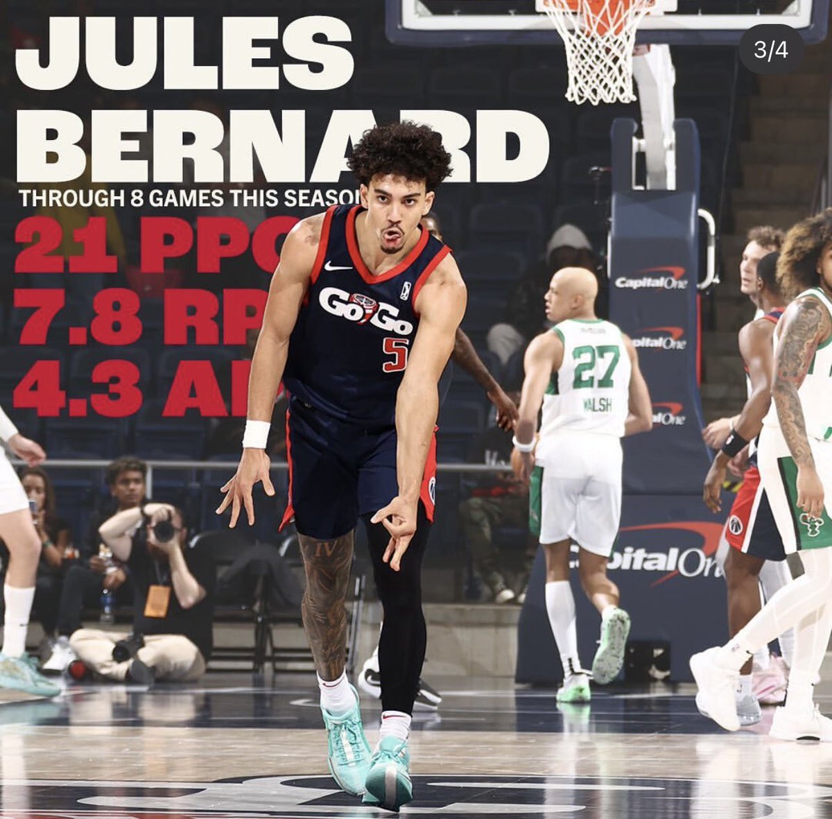 Compton_Magic's tweet photo. 6-7 Jules Bernard @WashWizards 
Another MagicBoy in the the NBA 
Congrats! @juleslbernard 🖤
@kristenebmakeup @JulesABernard https://t.co/rua7GivS6Z